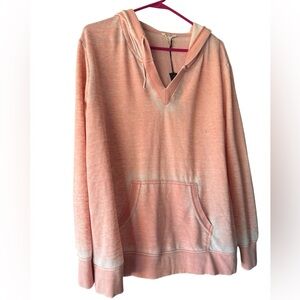 Jane & Delancey Women's V-Neck Hoodie